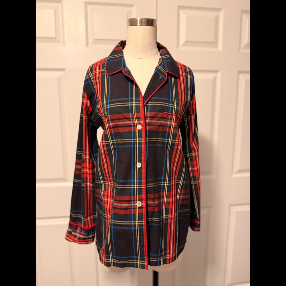 J. Crew Multicolor Plaid Shirt